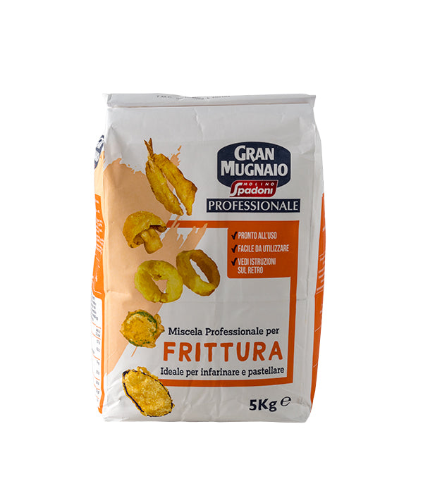 FARINA MIX PROFESSIONALE PER FRITTURA SPADONI KG 5