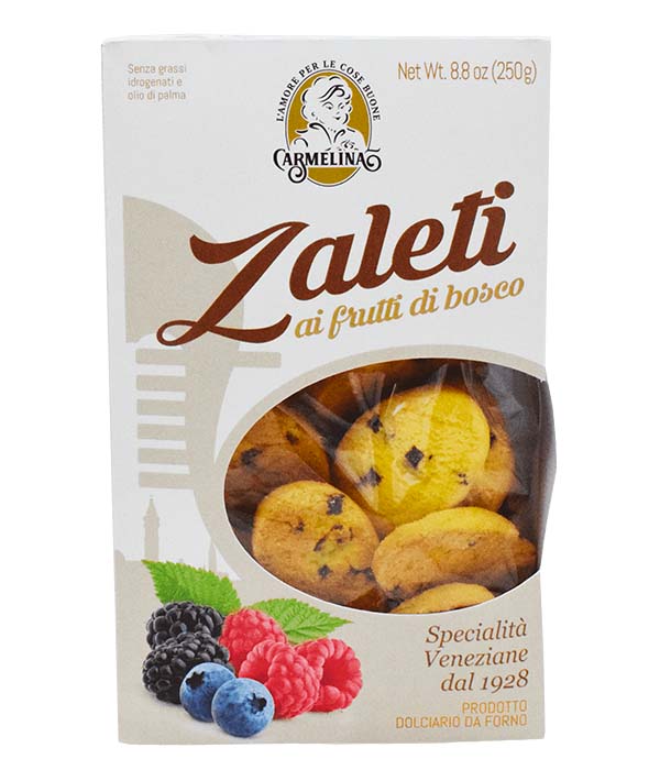 ZALETI FRUTTI BOSCO IN SCATOLA GR 250