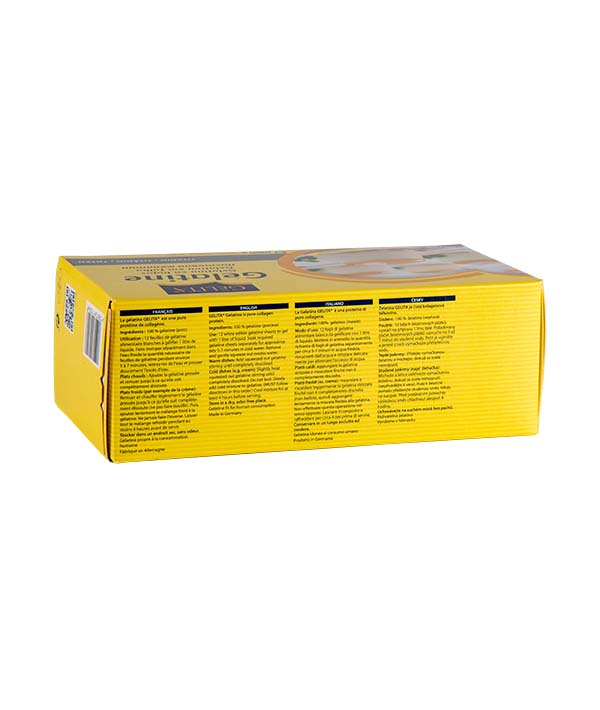 GELATINA TITANIO 200 FOGLI KG 1