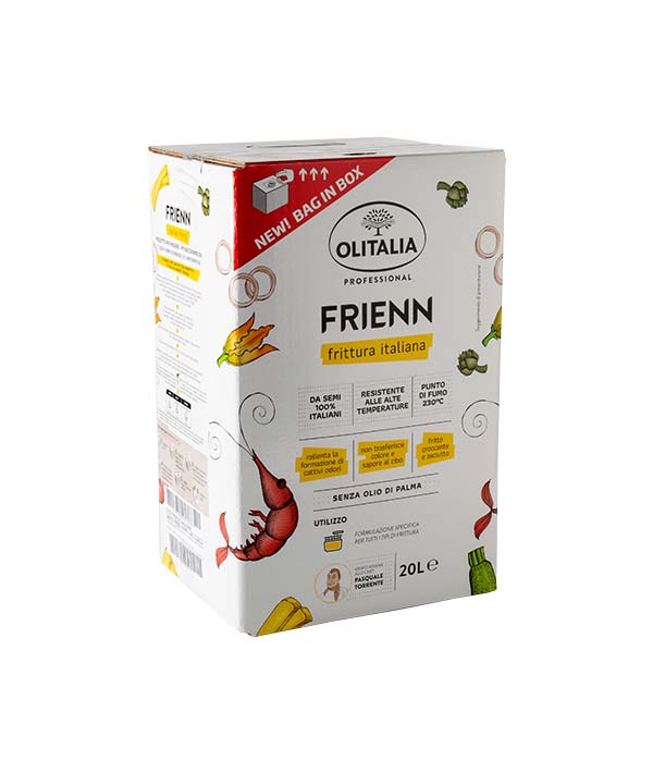 OLIO SEMI GIRASOLE ALTO OLEICO BAG IN BOX FRIENN LT 20