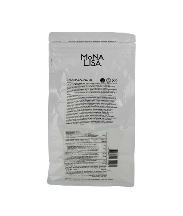 FIOCCHI CIOCCOLATO FONDENTE MONALISA KG 1