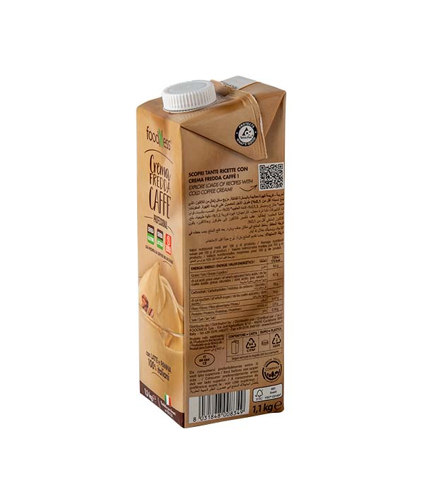 CREMA FREDDA CAFFÈ BRICK SENZA GLUTINE SENZA LATTOSIO
FOODNESS KG 1,1