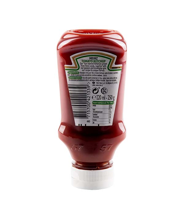 KETCHUP TOP DOWN HEINZ GR 250