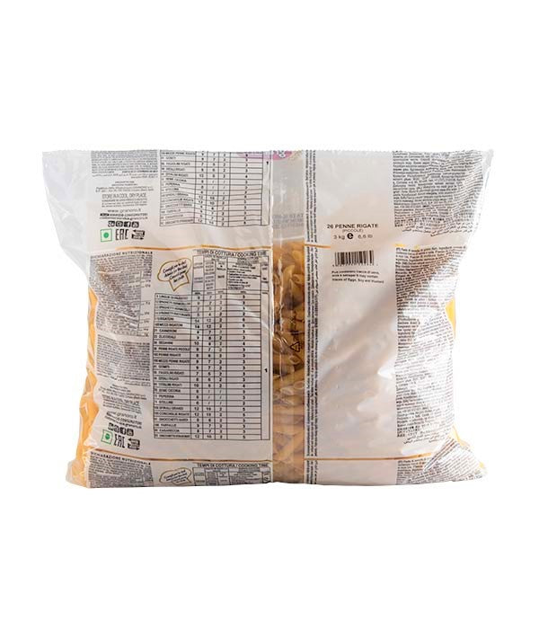 PASTA GRANORO SEMOLA PENNE RIGATE PICCOLE 26 KG 3