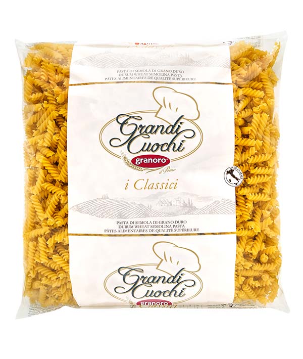 PASTA GRANORO SEMOLA SPIRALI GRANDI 100 KG 3