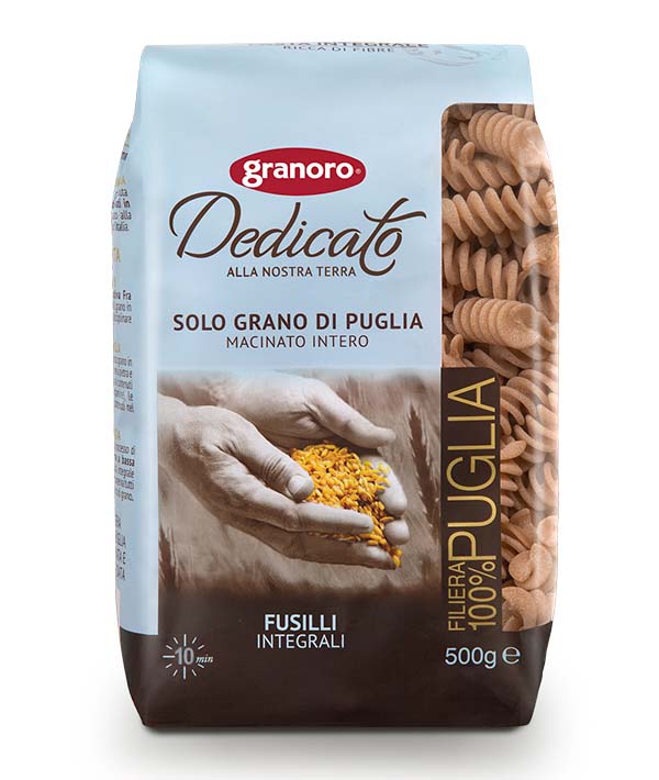 GRANORO 100% GRANO PUGLIESE FUSILLI 260 INTEGRALI GR 500