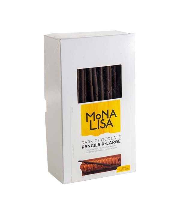 PENNE MAXI CIOCCOLATO FONDENTE CM 20 MONALISA GR 900