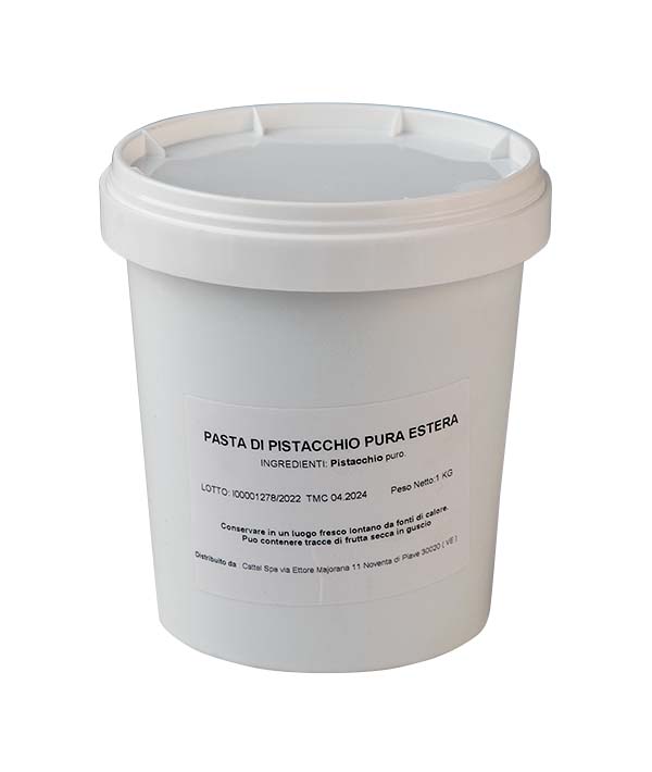 PASTA PISTACCHIO PURA MEDITERRANEO SECCHIELLO KG 1