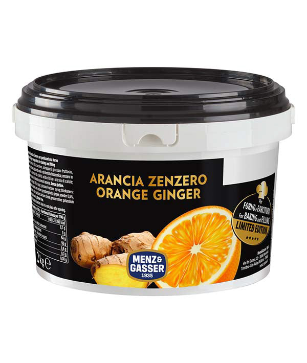 SEMILAVORATO FORNO/FARCITURA ARANCIA/ZENZERO CHEF PROFESSIONAL 
MENZ & GASSER KG 2