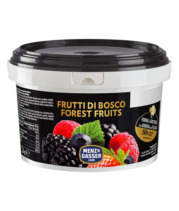 SEMILAVORATO FORNO/FARCITURA FRUTTI DI BOSCO CHEF PROFESSIONAL 
MENZ & GASSER KG 2