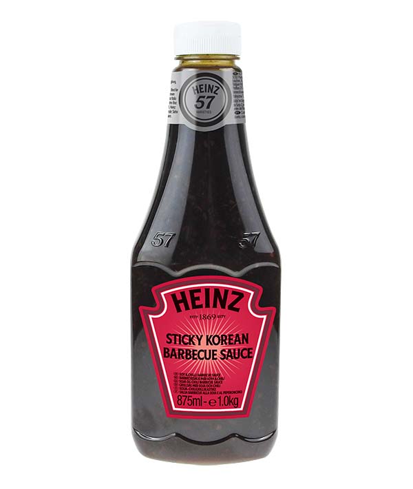 SALSA STICKY KOREAN BBQ KK HEINZ ML 875