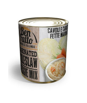 PREPARATO COLESLAW CAVOLO BIANCO E CAROTE BEN FATTO GR 800