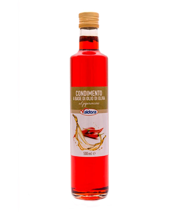 OLIO OLIVA AROMATIZZATO PEPERONCINO VALDORA ML 500