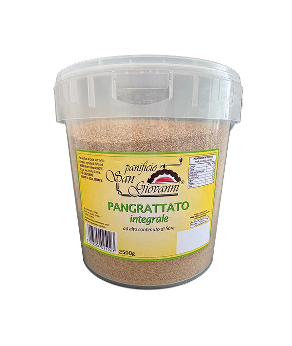 PAN GRATTATO INTEGRALE SECCHIELLO PAN DI VICO KG 2,5