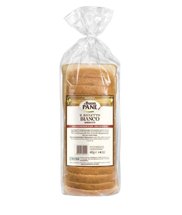 PAN BAULETTO BIANCO AFFETTATO BUON PANE GR 400