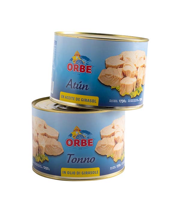 TONNO SKIPJACK IN OLIO DI GIRASOLE KG 1,73