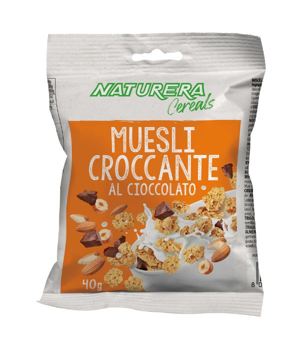 MUESLI CIOCCOLATO MONODOSE GR 40 NATURERA PZ 50