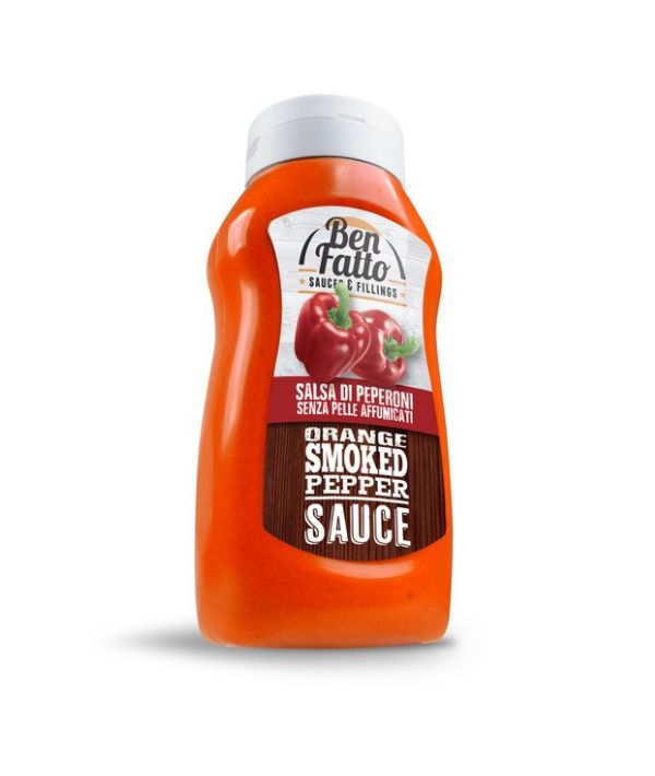 SALSA DI PEPERONI AFFUMICATI SQUEEZE BEN FATTO GR 510