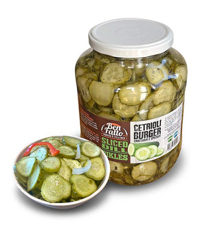 CETRIOLI FETTE BURGER AGRODOLCE BENFATTO KG 1,55
