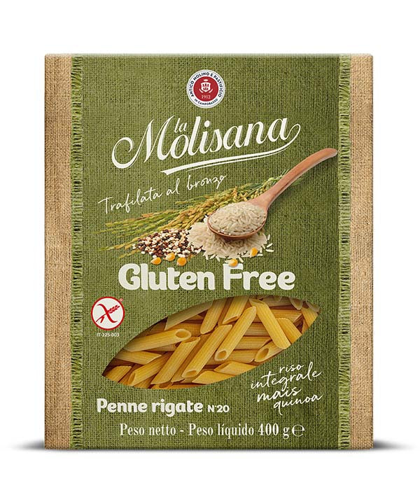PASTA MOLISANA 20 PENNE RIGATE SENZA GLUTINE GR 400