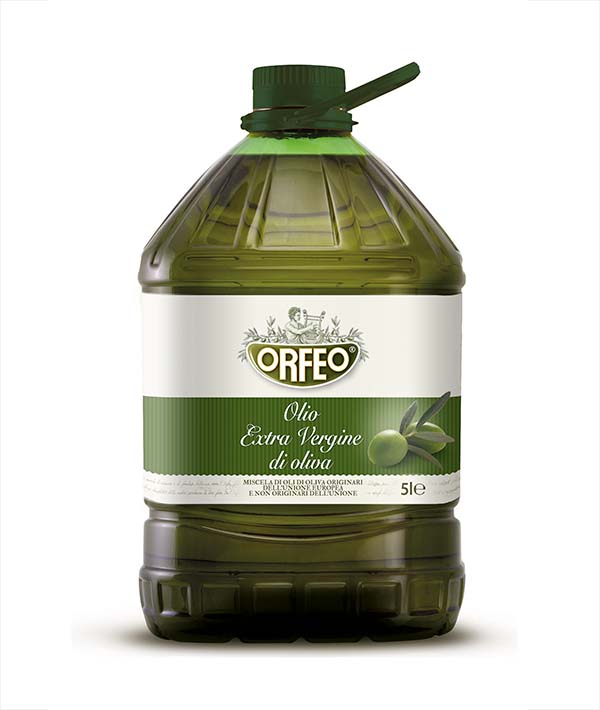 OLIO EXTRA VERGINE DI OLIVA PET ORFEO LT 5
