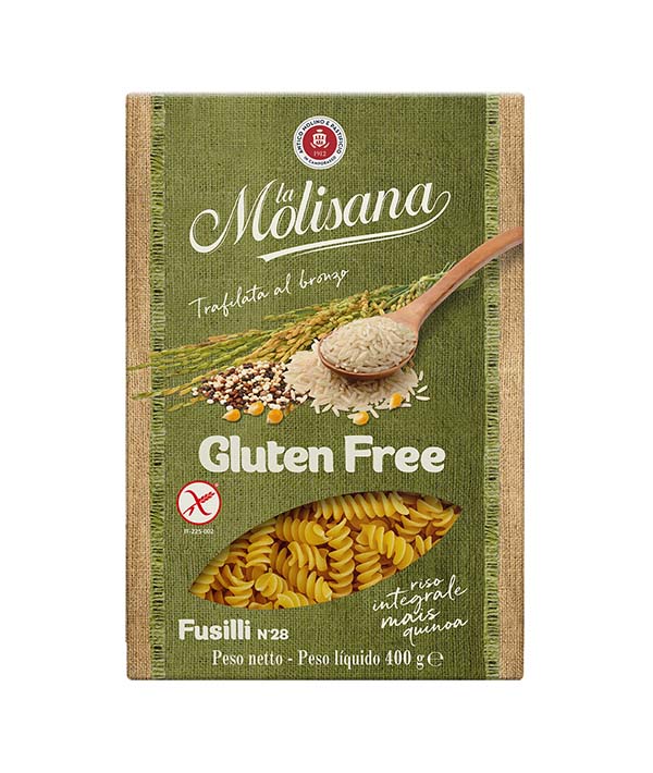 PASTA MOLISANA  28 FUSILLI  SENZA GLUTINE GR 400