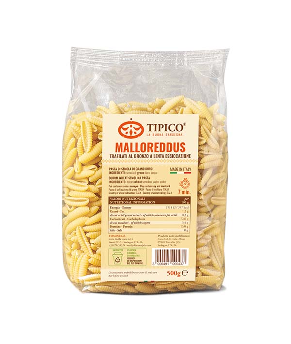 MALLOREDDUS TRAFILATI AL BRONZO TIPICO GR 500