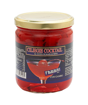 CILIEGIE ROSSE CON PICCIOLO FABBRI GR 470