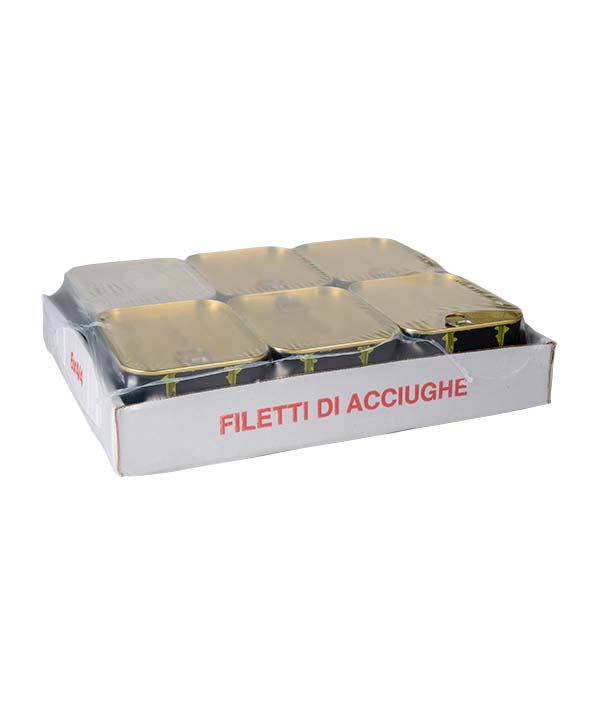 FILETTI DI ACCIUGHE IN OLIO DI OLIVA LATTA GR 720