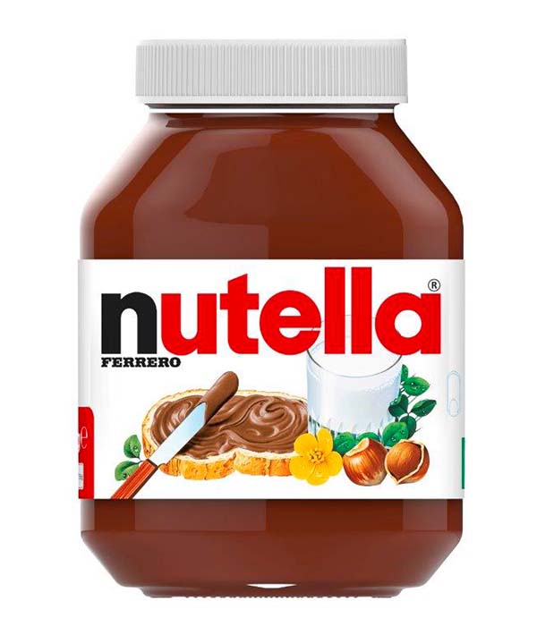 NUTELLA VASO VETRO FERRERO GR 950