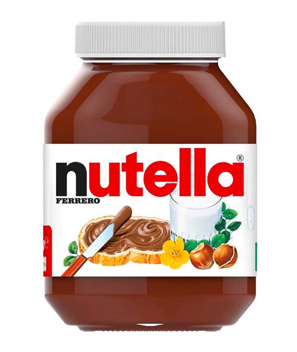 NUTELLA VASO VETRO FERRERO GR 950