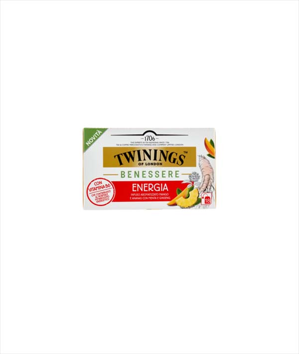 INFUSO BENESSERE ENERGIA GR 1,5 TWININGS PZ 18