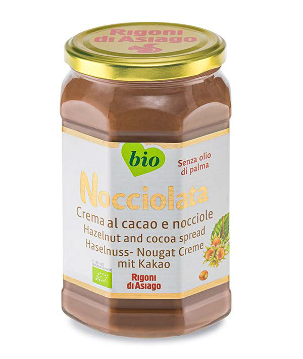 NOCCIOLATA BIO VASO VETRO RIGONI DI ASIAGO GR 830