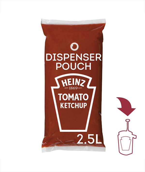 KETCHUP RICARICA DISPENSER HEINZ KG 2,9