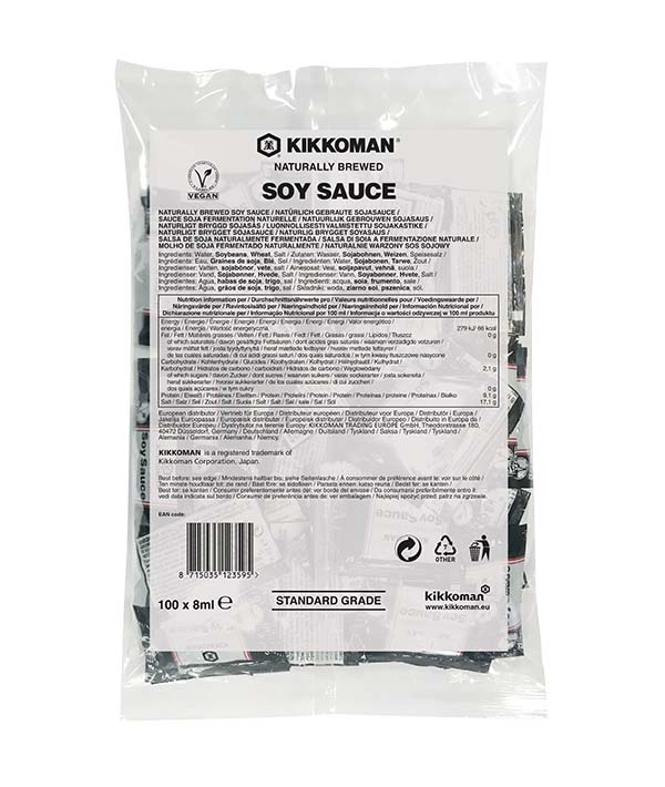 SALSA DI SOIA PORZIONE ML 8 KIKKOMAN PZ 100