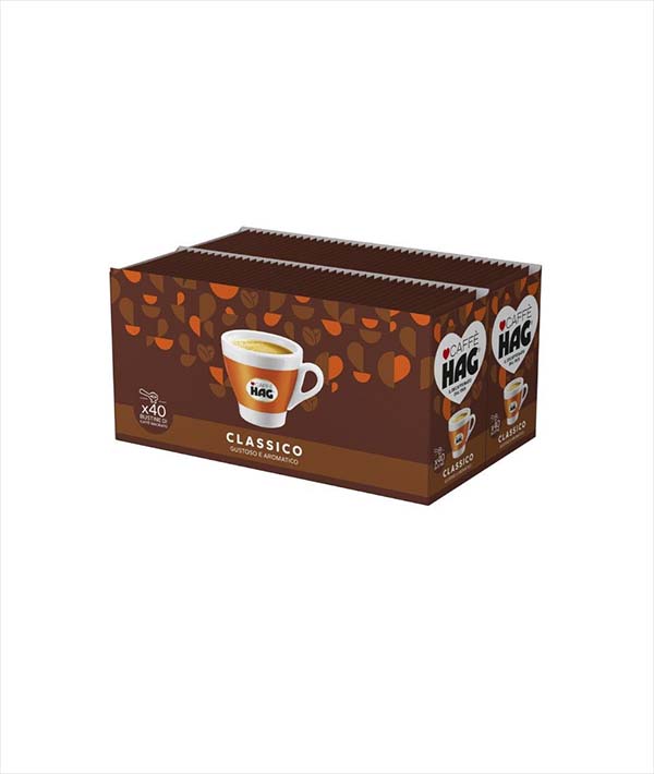 CAFFÈ HAG DECAFFEINATO BUSTINA GR 6,5 PZ 80