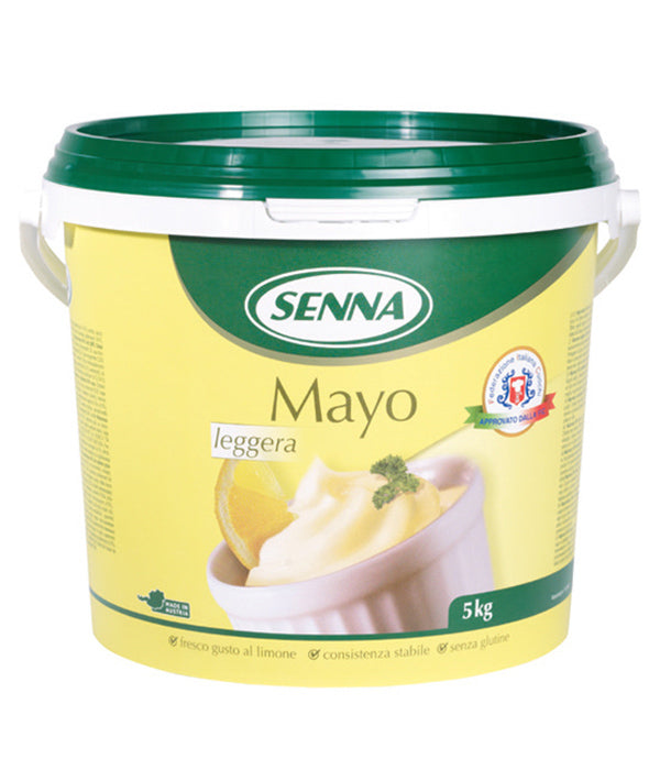 MAIONESE GASTRONOMICA LEGGERA 50% SENNA KG 5