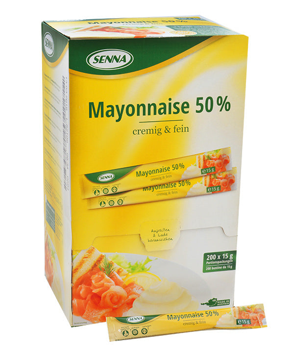 MAIONESE MONODOSE PZ 200X15 SENNA KG 3