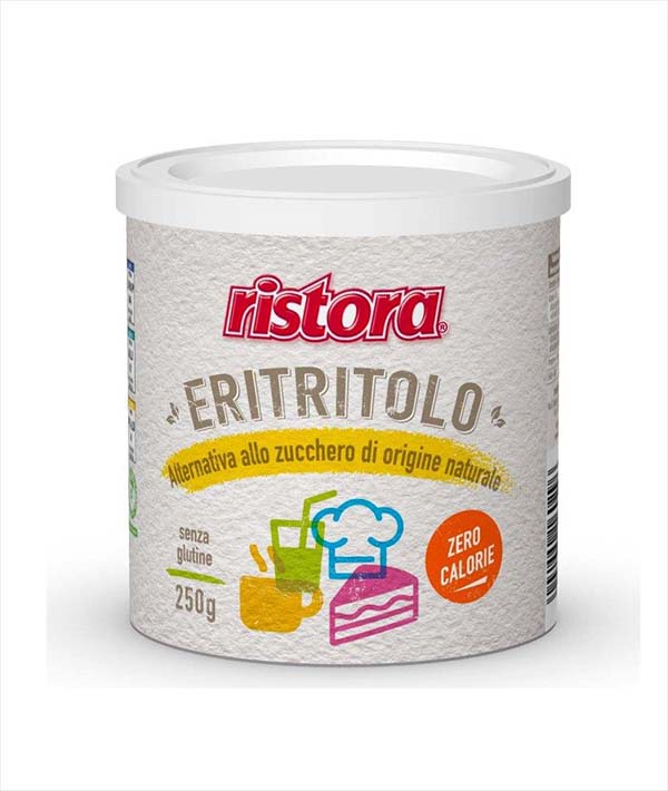 ERITRITOLO DOLCIFICANTE VASO RISTORA GR 250