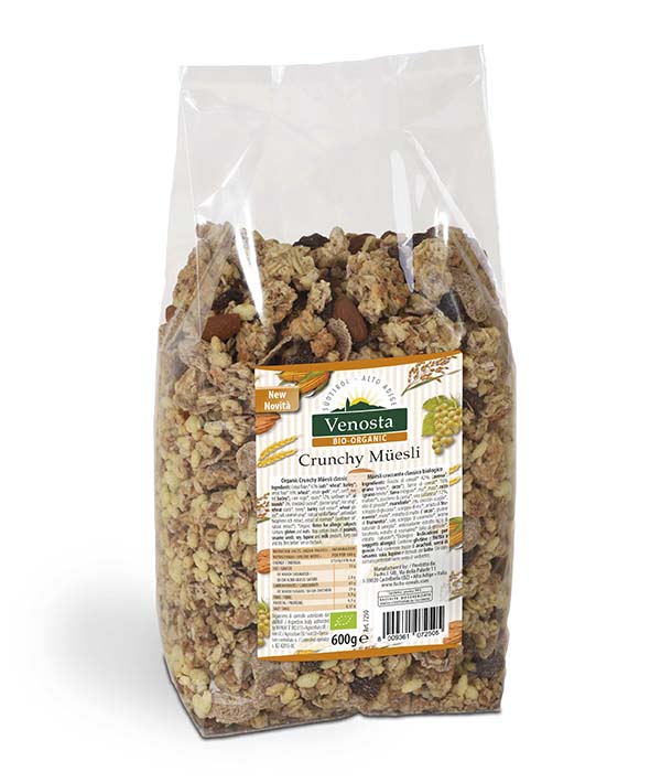 MUESLI CROCCANTE CON FRUTTA SECCA VENOSTA KG 1