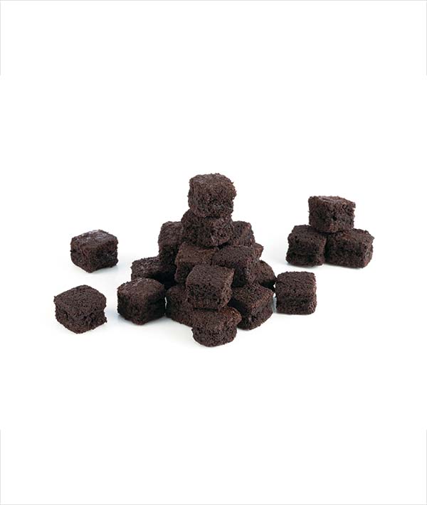 PAN DI SPAGNA CUBETTI BROWNIES CM 1,5x1,5 KG 1