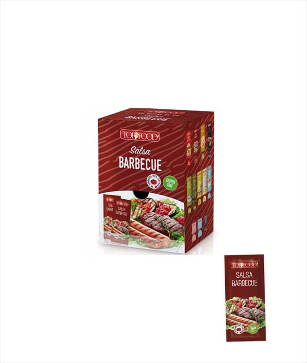 SALSA BBQ MONODOSE GR 12 SENZA GLUTINE TOPFOOD PZ 100