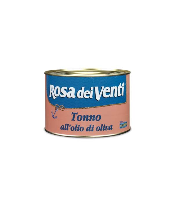 TONNO TRANCIO YELLOWFIN IN OLIO DI OLIVA ROSA DEI VENTI KG 1,7