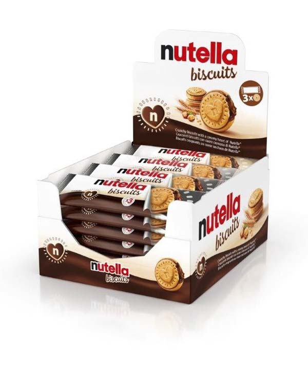 NUTELLA BISQUITS T3 GR 41,4 FERRERO PZ 28