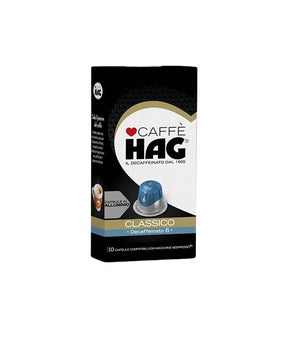 CAPSULE NESPRESSO DECAFFEINATO HAG PZ 10