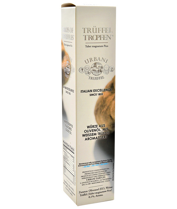 OLIO AROMATIZZATO GOCCE TARTUFO BIANCO URBANI ML 250