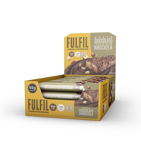 BARRETTA ENERGETICA CIOCCOLATO / NOCCIOLA GR 55 FULFIL PZ 15