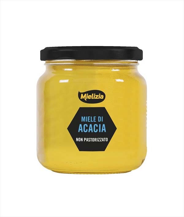 MIELE DI ACACIA VASO VETRO MIELIZIA GR 500