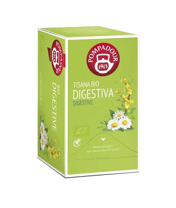 TISANA BIO WELLNESS DIGESTIVA GR 2 POMPADOUR PZ 20