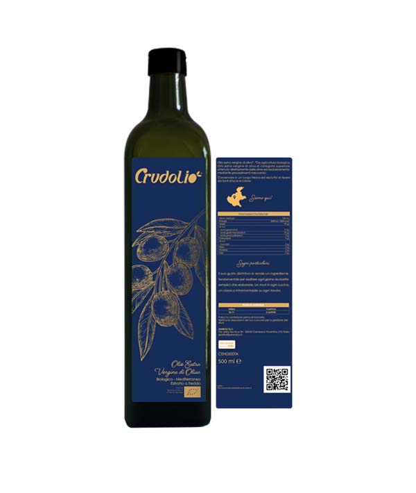 OLIO E.V.O. BIO TAPPO ANTIRABBOCCO CRUDOLIO ML 500